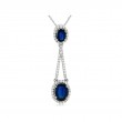 Sapphire & Diamond Pendant