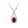 Ruby & Diamond Pendant