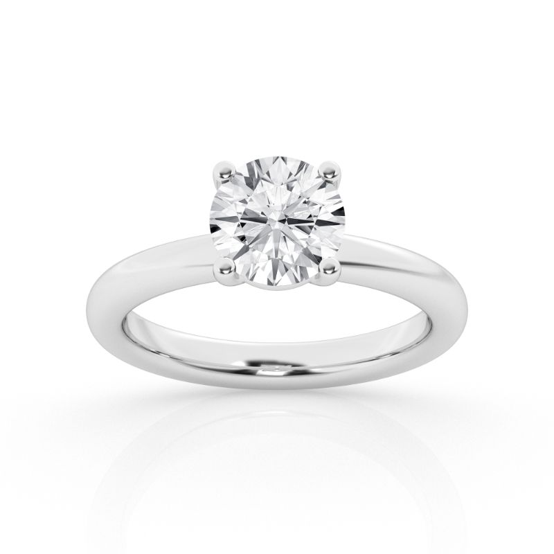 2ct Round Solitaire Engagement Ring