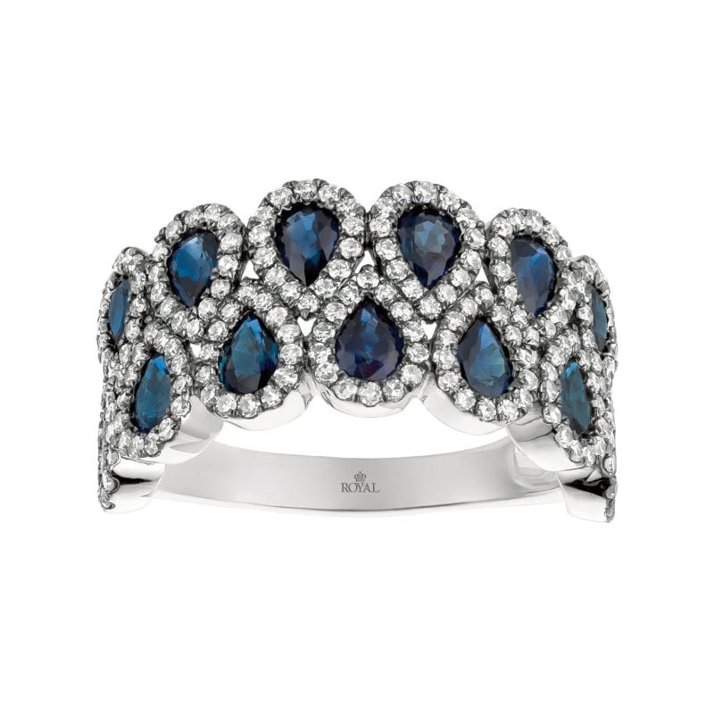 Sapphire & Diamond Ring